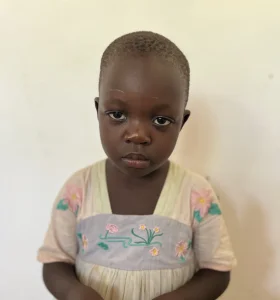 Name: Namudo SarafinaAge: 3Gender: GirlChild ID: UJ25ED0012