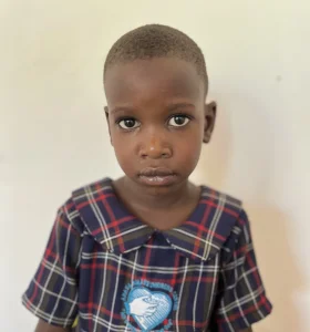 Name: Nansubuga RahmaAge: 4Gender: GirlChild ID: UJ25ED0015